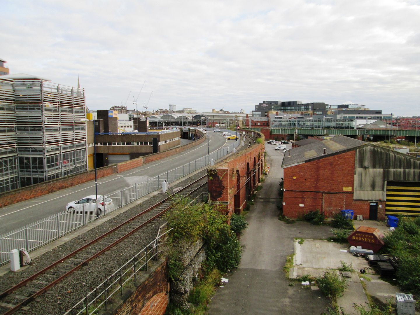 The Historic FORTH BANKS Goods Yard area around Pottery Lane General
